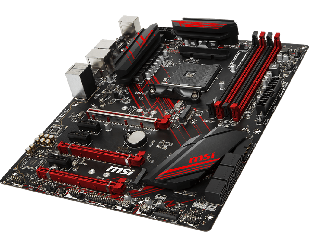 Visual Inspection - The $120 MSI X470 Gaming Plus Review: Only 4